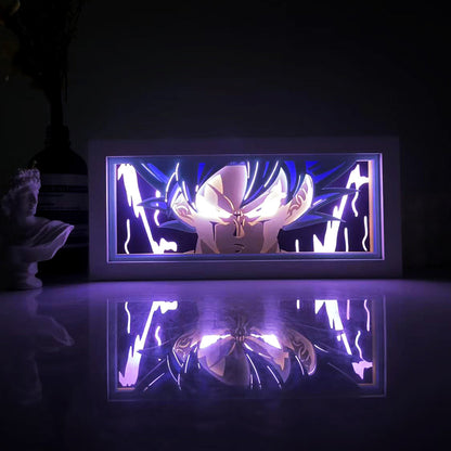 Goku Light Box - Dragon Ball Z Decor for Anime Enthusiasts